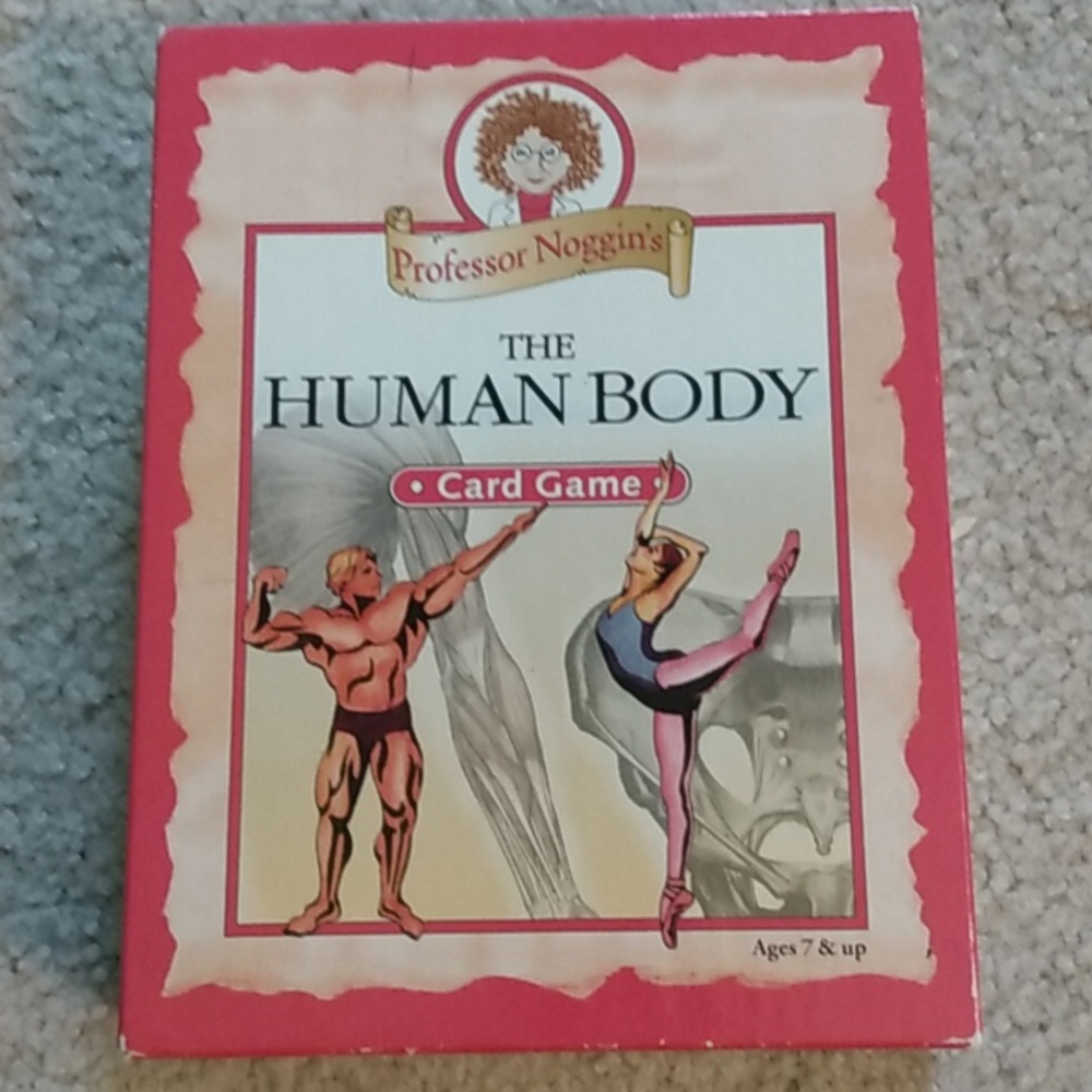 Professor Noggin's The Human Body card game